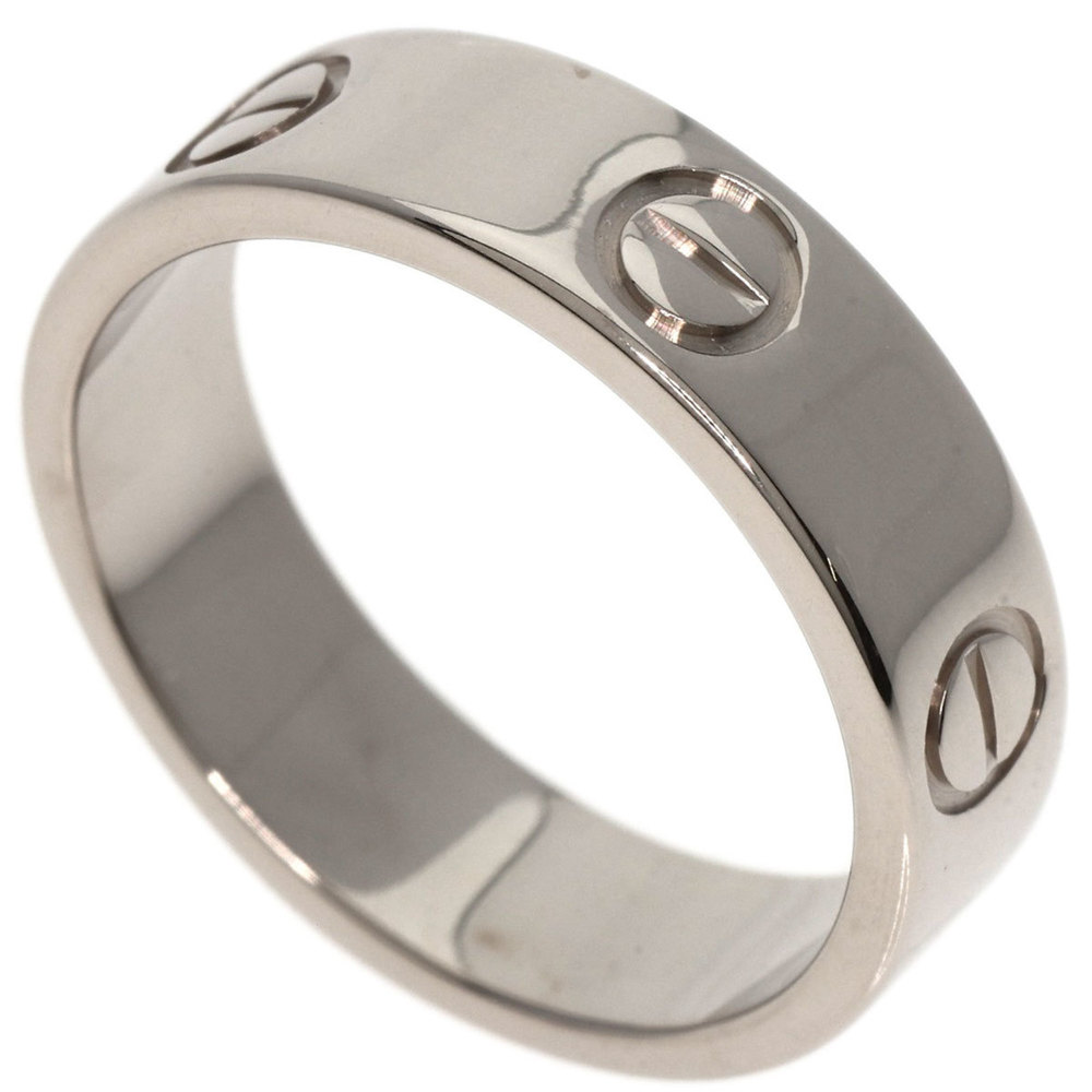 CARTIER 18k Silver Love Ring #55 - Picture 8 of 8